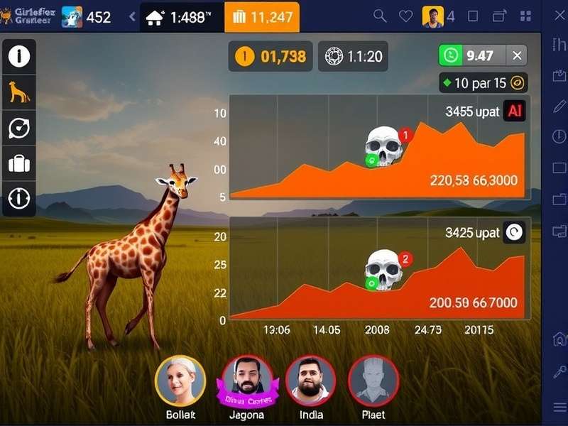 Giraffe Grandeur community event in India